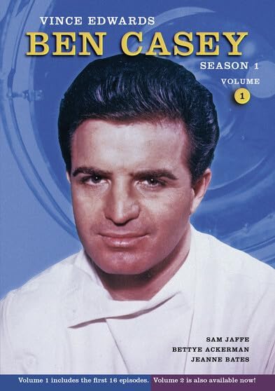 Amazon.com: Ben Casey, Season 1, Volume 2 : Vince Edwards: Movies & TV